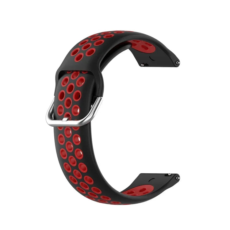 二色シリコン交換用ストラップウォッチバンド Samsung Galaxy Watch4 40mm用、Samsung Galaxy Watch4 44mm用、Samsung Galaxy Watch4 Classic 42mm用