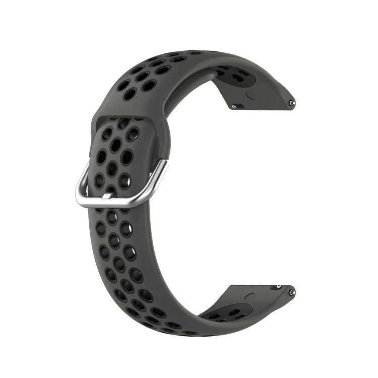 二色シリコン交換用ストラップウォッチバンド Samsung Galaxy Watch4 40mm用、Samsung Galaxy Watch4 44mm用、Samsung Galaxy Watch4 Classic 42mm用
