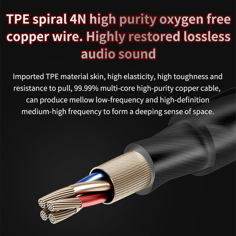 QKZ AK6 3.5mm In-Ear Wired Subwoofer Sports Earphone, Cable Length: About 1.2m, 1 Pair, 1 PCS