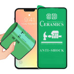9Dフルスクリーンフルグルーセラミックフィルム iPhone 17e / 16e / 14 / 13 / 13 Pro用、iPhone 13 mini用(1枚)、iPhone 16e / 13 / 13 Pro用(1枚)、iPhone 13 Pro Max用(1枚)