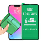 9Dフルスクリーンフルグルーセラミックフィルム iPhone 17e / 16e / 14 / 13 / 13 Pro用、iPhone 13 mini用(1枚)、iPhone 16e / 13 / 13 Pro用(1枚)、iPhone 13 Pro Max用(1枚)