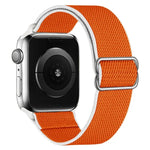 高弾性ナイロン交換用ウォッチバンド Apple Watchシリーズ用、7 41mm / 6 & SE & 5 & 4 40mm / 3 & 2 & 1 38mm、7 45mm / 6 & SE & 5 & 4 44mm / 3 & 2 & 1 42mm