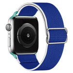 高弾性ナイロン交換用ウォッチバンド Apple Watchシリーズ用、7 41mm / 6 & SE & 5 & 4 40mm / 3 & 2 & 1 38mm、7 45mm / 6 & SE & 5 & 4 44mm / 3 & 2 & 1 42mm