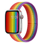 シングルラップナイロン交換用ウォッチバンド サイズ:S 135mm Apple Watchシリーズ 6 & SE & 5 & 4 40mm / 3 & 2 & 1 38mm用、S 135mm 40mm / 38mm用