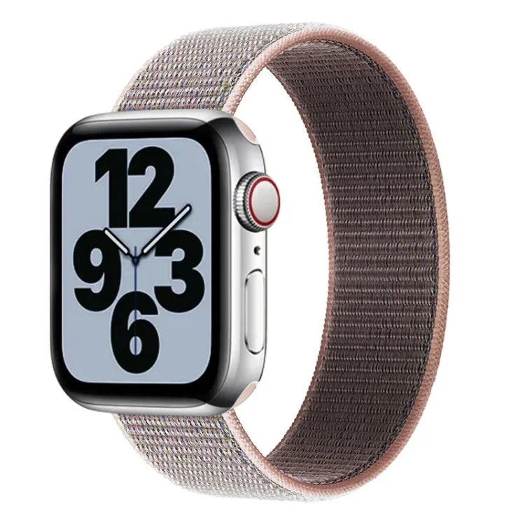 シングルラップナイロン交換用ウォッチバンド サイズ:S 135mm Apple Watchシリーズ 6 & SE & 5 & 4 40mm / 3 & 2 & 1 38mm用、S 135mm 40mm / 38mm用