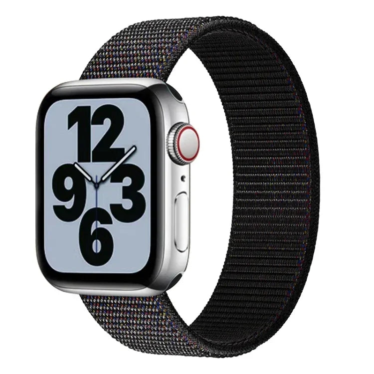 シングルラップナイロン交換用ウォッチバンド サイズ:S 135mm Apple Watchシリーズ 6 & SE & 5 & 4 40mm / 3 & 2 & 1 38mm用、S 135mm 40mm / 38mm用