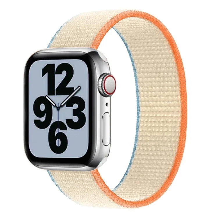 シングルラップナイロン交換用ウォッチバンド サイズ:S 135mm Apple Watchシリーズ 6 & SE & 5 & 4 40mm / 3 & 2 & 1 38mm用、S 135mm 40mm / 38mm用