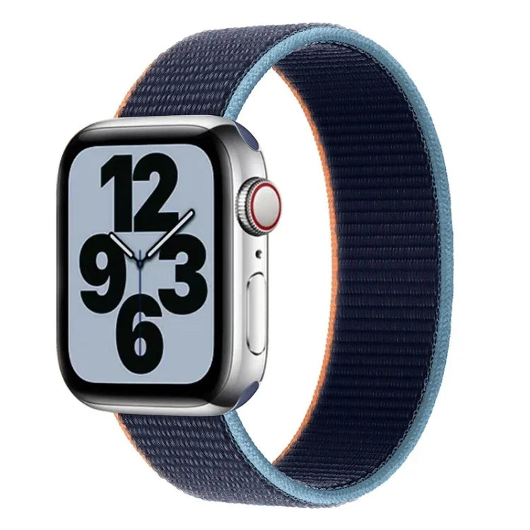 シングルラップナイロン交換用ウォッチバンド サイズ:S 135mm Apple Watchシリーズ 6 & SE & 5 & 4 40mm / 3 & 2 & 1 38mm用、S 135mm 40mm / 38mm用