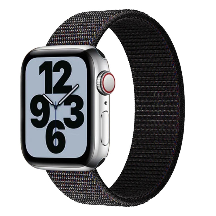 シングルラップナイロン交換用ウォッチバンド サイズ:L 165mm Apple Watchシリーズ 6 & SE & 5 & 4 44mm / 3 & 2 & 1 42mm用、L 165mm 44mm / 42mm用