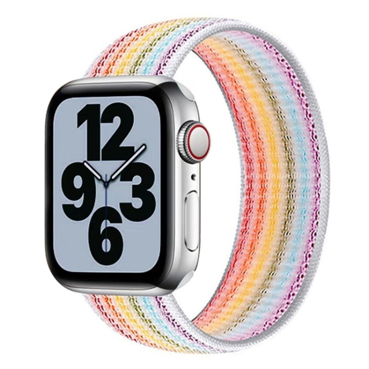 シングルラップナイロン交換用ウォッチバンド サイズ:L 165mm Apple Watchシリーズ 6 & SE & 5 & 4 44mm / 3 & 2 & 1 42mm用、L 165mm 44mm / 42mm用