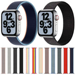 シングルラップナイロン交換用ウォッチバンド サイズ:L 165mm Apple Watchシリーズ 6 & SE & 5 & 4 44mm / 3 & 2 & 1 42mm用、L 165mm 44mm / 42mm用