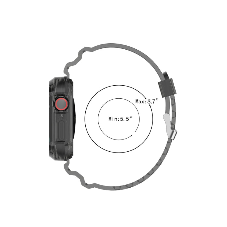 シリコン一体型交換用ストラップウォッチバンド、Apple Watch Series用、7 41mm / 6 & SE & 5 & 4 40mm / 3 & 2 & 1 38mm、7 45mm / 6 & SE & 5 & 4 44mm / 3 & 2 & 1 42mm