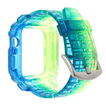 グラデーションTPU一体型ケースストラップ、Apple Watch Series 9 / 8 / 7 45mm / 6 / 5 / 4 / Watch SE 44mm / Watch 42mm用、Apple Watch Series 9 / 8 / 7 45mm / 6 / 5 / 4 / Watch SE 44mm / Watch 42mm用
