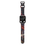 8バックルプリント交換用ストラップウォッチバンド、Apple Watch Series 7 45mm / 6 & SE & 5 & 4 44mm / 3 & 2 & 1 42mm、7 41mm / 6 & SE & 5 & 4 40mm / 3 & 2 & 1 38mm用