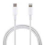 12W 5V/2A USB-C / Type-C から 8ピン PD 急速充電ケーブル ケーブル長さ: 1m 12W 5V/2A