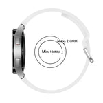 ユニバーサルシリコンカラフルバックル交換用ストラップバンド、Samsung Galaxy Watch4 40mm用、Samsung Galaxy Watch4 44mm用、Samsung Galaxy Watch4 Classic 42mm用、Samsung Galaxy Watch4 Classic 46mm用