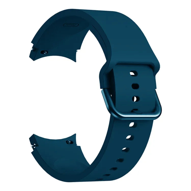 ユニバーサルシリコンカラフルバックル交換用ストラップバンド、Samsung Galaxy Watch4 40mm用、Samsung Galaxy Watch4 44mm用、Samsung Galaxy Watch4 Classic 42mm用、Samsung Galaxy Watch4 Classic 46mm用