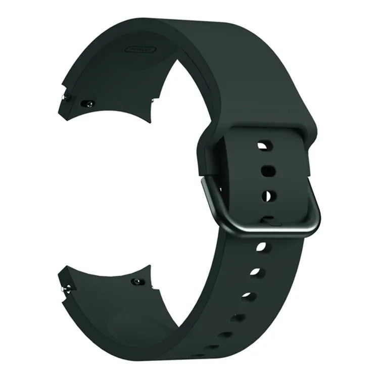 ユニバーサルシリコンカラフルバックル交換用ストラップバンド、Samsung Galaxy Watch4 40mm用、Samsung Galaxy Watch4 44mm用、Samsung Galaxy Watch4 Classic 42mm用、Samsung Galaxy Watch4 Classic 46mm用