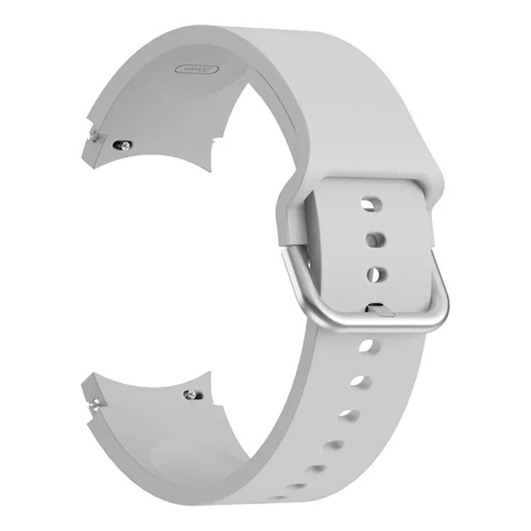 ユニバーサルシリコンカラフルバックル交換用ストラップバンド、Samsung Galaxy Watch4 40mm用、Samsung Galaxy Watch4 44mm用、Samsung Galaxy Watch4 Classic 42mm用、Samsung Galaxy Watch4 Classic 46mm用