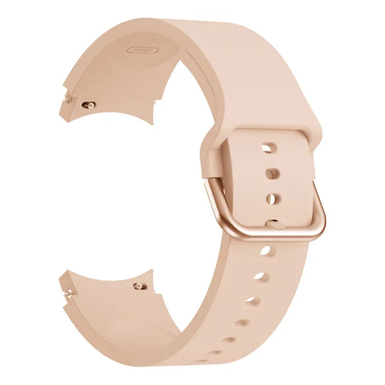 ユニバーサルシリコンカラフルバックル交換用ストラップバンド、Samsung Galaxy Watch4 40mm用、Samsung Galaxy Watch4 44mm用、Samsung Galaxy Watch4 Classic 42mm用、Samsung Galaxy Watch4 Classic 46mm用