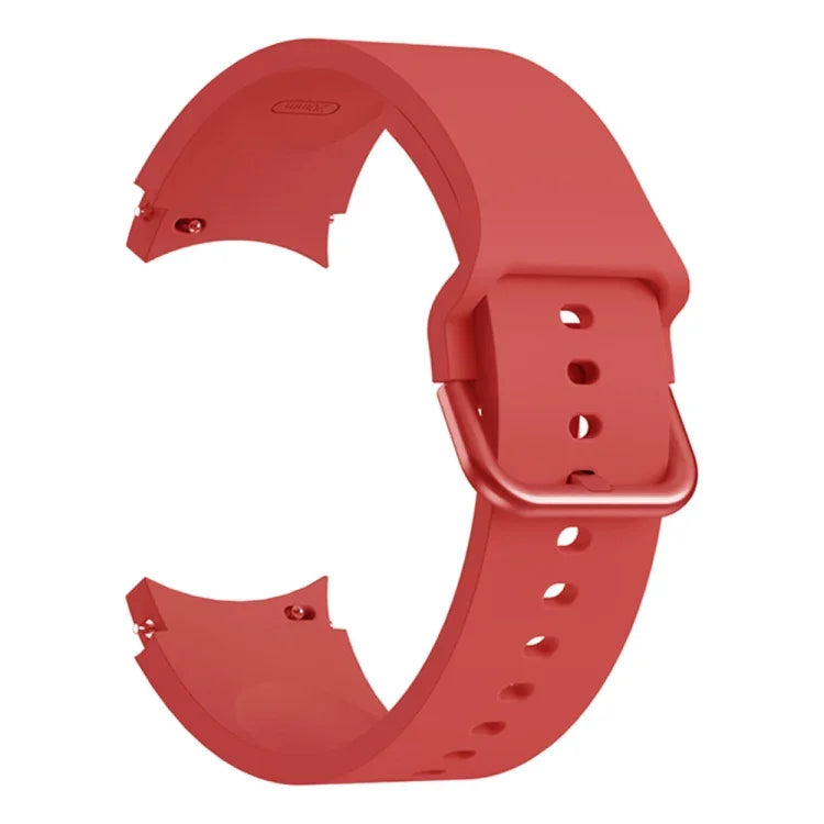 ユニバーサルシリコンカラフルバックル交換用ストラップバンド、Samsung Galaxy Watch4 40mm用、Samsung Galaxy Watch4 44mm用、Samsung Galaxy Watch4 Classic 42mm用、Samsung Galaxy Watch4 Classic 46mm用