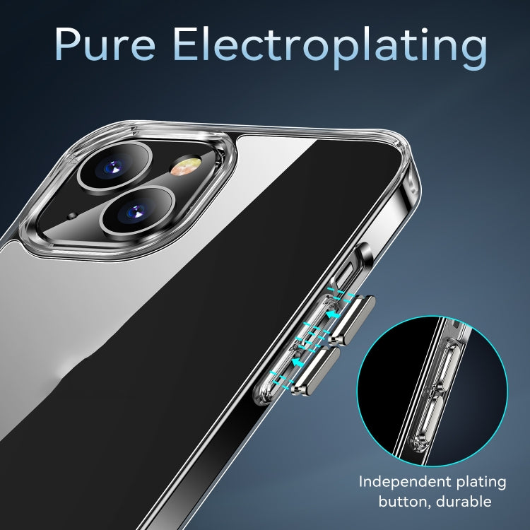 TPU + PC Transparent Shockproof Protective Case, For iPhone 13, For iPhone 13 Mini, For iPhone 13 Pro, For iPhone 13 Pro Max