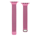 スモールウエストダブルセクションミラン交換用ウォッチバンド、Apple Watch Series 7 45mm / 6 & SE & 5 & 4 44mm / 3 & 2 & 1 42mm、7 41mm / 6 & SE & 5 & 4 40mm / 3 & 2 & 1 38mm用