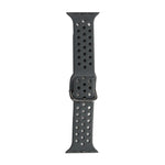 Silicone Replacement Watchband For Apple Watch Series, 7 45mm / 6 & SE & 5 & 4 44mm / 3 & 2 & 1 42mm