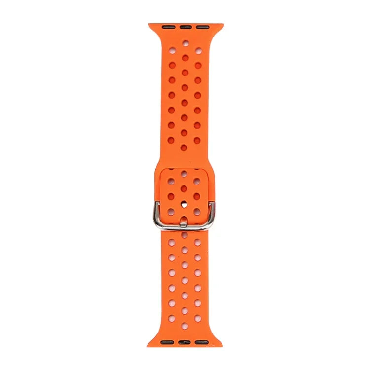 シリコン交換用ウォッチバンド、Apple Watch Series 7 41mm / 6 & SE & 5 & 4 40mm / 3 & 2 & 1 38mm用