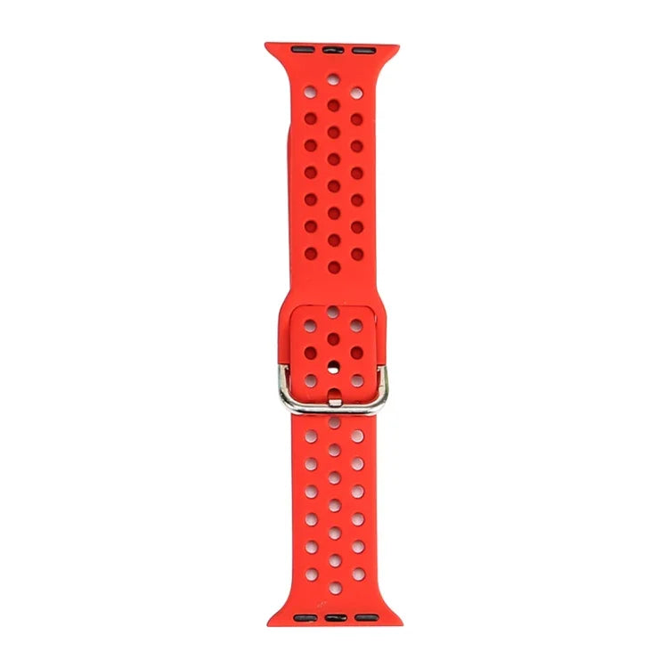 シリコン交換用ウォッチバンド、Apple Watch Series 7 41mm / 6 & SE & 5 & 4 40mm / 3 & 2 & 1 38mm用
