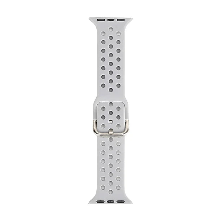 シリコン交換用ウォッチバンド、Apple Watch Series 7 41mm / 6 & SE & 5 & 4 40mm / 3 & 2 & 1 38mm用