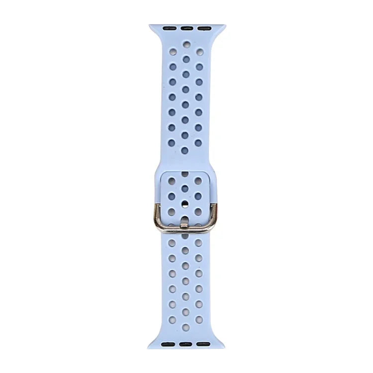 シリコン交換用ウォッチバンド、Apple Watch Series 7 41mm / 6 & SE & 5 & 4 40mm / 3 & 2 & 1 38mm用