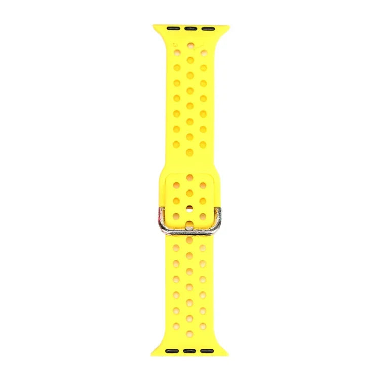 シリコン交換用ウォッチバンド、Apple Watch Series 7 41mm / 6 & SE & 5 & 4 40mm / 3 & 2 & 1 38mm用