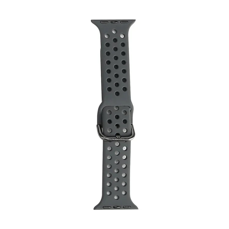 シリコン交換用ウォッチバンド、Apple Watch Series 7 41mm / 6 & SE & 5 & 4 40mm / 3 & 2 & 1 38mm用