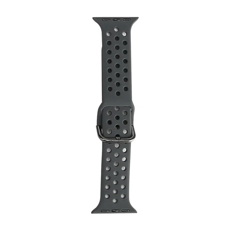 シリコン交換用ウォッチバンド、Apple Watch Series 7 41mm / 6 & SE & 5 & 4 40mm / 3 & 2 & 1 38mm用