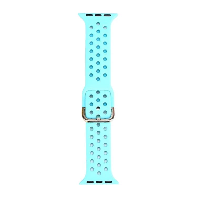 シリコン交換用ウォッチバンド、Apple Watch Series 7 41mm / 6 & SE & 5 & 4 40mm / 3 & 2 & 1 38mm用
