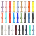 シリコン交換用ウォッチバンド、Apple Watch Series 7 41mm / 6 & SE & 5 & 4 40mm / 3 & 2 & 1 38mm用