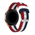 Samsung Galaxy Watch4 40/44mm & Watch4 Classic 42/46mm用 分割ナイロン交換用ストラップバンド