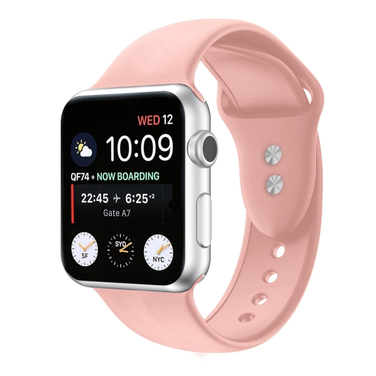 ダブルネイルシリコン交換用ストラップウォッチバンド、Apple Watch Series 7 45mm / 6 & SE & 5 & 4 44mm / 3 & 2 & 1 42mm、7 41mm / 6 & SE & 5 & 4 40mm / 3 & 2 & 1 38mm用