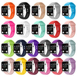 ダブルネイルシリコン交換用ストラップウォッチバンド、Apple Watch Series 7 45mm / 6 & SE & 5 & 4 44mm / 3 & 2 & 1 42mm、7 41mm / 6 & SE & 5 & 4 40mm / 3 & 2 & 1 38mm用
