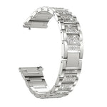 三粒ダイヤモンドスチール交換用ストラップバンド、Samsung Galaxy Watch Active2用