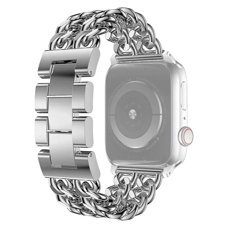 メタル カウボーイ 交換用ストラップ バンド Apple Watch シリーズ用, 7 41mm / 6 & SE & 5 & 4 40mm / 3 & 2 & 1 38mm, 7 45mm / 6 & SE & 5 & 4 44mm / 3 & 2 & 1 42mm