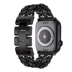 メタル カウボーイ 交換用ストラップ バンド Apple Watch シリーズ用, 7 41mm / 6 & SE & 5 & 4 40mm / 3 & 2 & 1 38mm, 7 45mm / 6 & SE & 5 & 4 44mm / 3 & 2 & 1 42mm