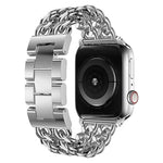 メタル カウボーイ 交換用ストラップ バンド Apple Watch シリーズ用, 7 41mm / 6 & SE & 5 & 4 40mm / 3 & 2 & 1 38mm, 7 45mm / 6 & SE & 5 & 4 44mm / 3 & 2 & 1 42mm