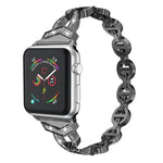 ダイヤモンド ステンレススチール 交換用ストラップ バンド Apple Watch シリーズ用, 7 41mm / 6 & SE & 5 & 4 40mm / 3 & 2 & 1 38mm, 7 45mm / 6 & SE & 5 & 4 44mm / 3 & 2 & 1 42mm