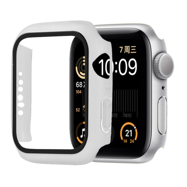 衝撃吸収PC＋強化ガラス保護ケース、梱包用カートン付き、Apple Watch 44mm（オレンジ）用、Apple Watch Series 6 / 5 / 4 / Watch SE 44mm用、Apple Watch Series 6 & SE & 5 & 4 44mm用、Apple Watch Series 3 & 2 & 1 42mm用