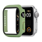 衝撃吸収PC＋強化ガラス保護ケース、梱包用カートン付き、Apple Watch 44mm（オレンジ）用、Apple Watch Series 6 / 5 / 4 / Watch SE 44mm用、Apple Watch Series 6 & SE & 5 & 4 44mm用、Apple Watch Series 3 & 2 & 1 42mm用