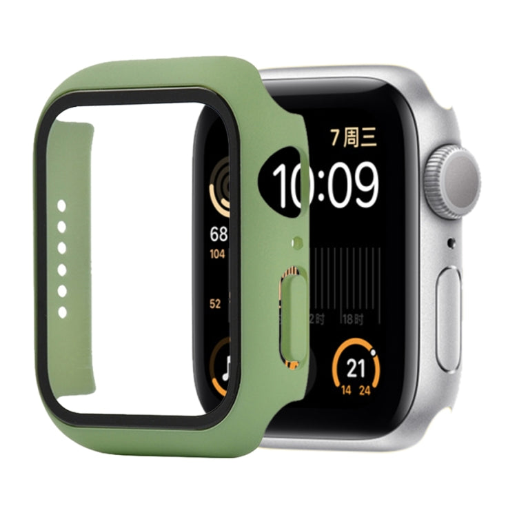 衝撃吸収PC＋強化ガラス保護ケース、梱包用カートン付き、Apple Watch 44mm（オレンジ）用、Apple Watch Series 6 / 5 / 4 / Watch SE 44mm用、Apple Watch Series 6 & SE & 5 & 4 44mm用、Apple Watch Series 3 & 2 & 1 42mm用
