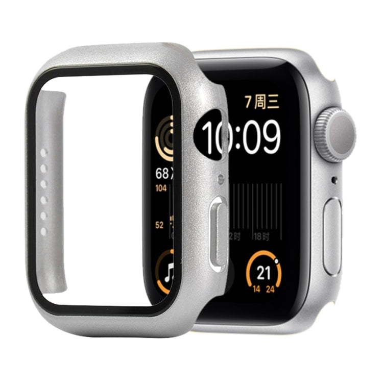 衝撃吸収PC＋強化ガラス保護ケース、梱包用カートン付き、Apple Watch 44mm（オレンジ）用、Apple Watch Series 6 / 5 / 4 / Watch SE 44mm用、Apple Watch Series 6 & SE & 5 & 4 44mm用、Apple Watch Series 3 & 2 & 1 42mm用