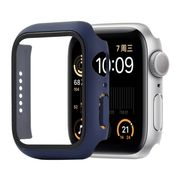 衝撃吸収PC＋強化ガラス保護ケース、梱包用カートン付き、Apple Watch 44mm（オレンジ）用、Apple Watch Series 6 / 5 / 4 / Watch SE 44mm用、Apple Watch Series 6 & SE & 5 & 4 44mm用、Apple Watch Series 3 & 2 & 1 42mm用